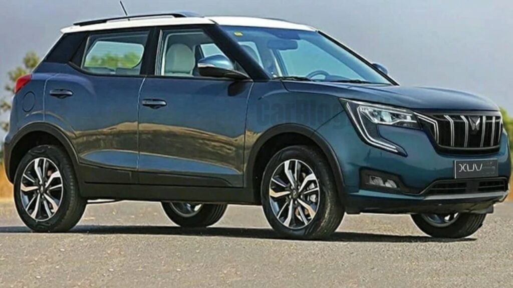 mahindra xuv300 facelift with xuv700 look