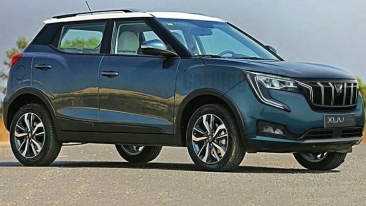 mahindra xuv300 facelift with xuv700 look