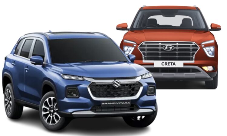 maruti grand vitara vs hyundai creta sales