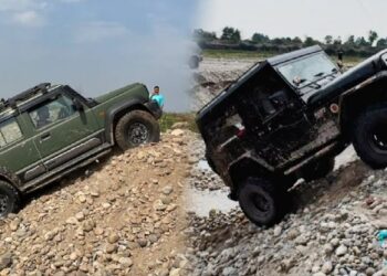 Maruti Jimny vs Modified Mahindra Thar