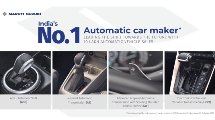 maruti suzuki automatic cars sales record