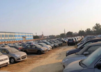 maruti suzuki dealership stockyard