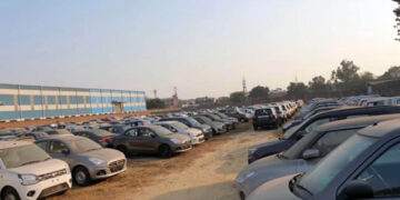 maruti suzuki dealership stockyard