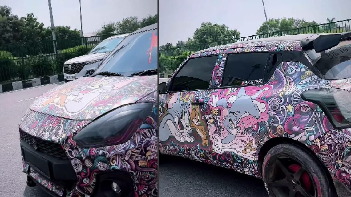 Maruti Swift Tom & Jerry Wrap