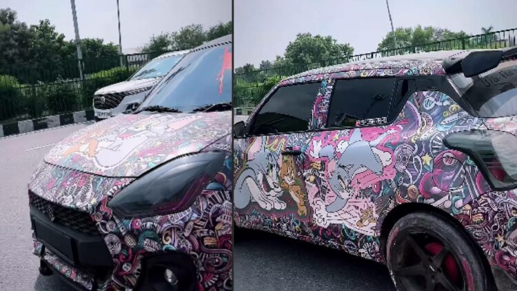 Maruti Swift Tom Jerry Wrap