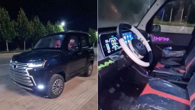 maruti wagon r sized lexus lx500