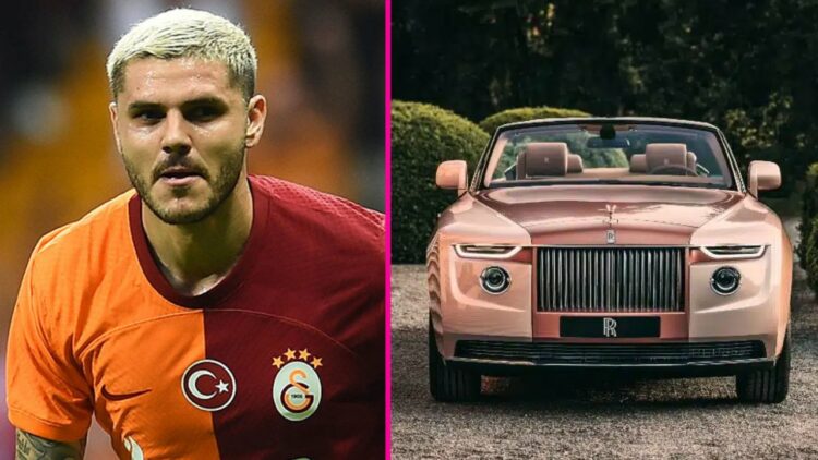 Mauro Icardi Rolls Royce Boat Tail