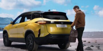 new tata harrier facelift tvc