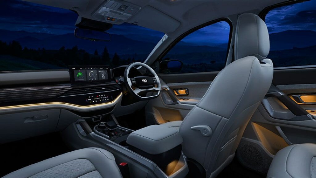 New Tata Safari Interior Layout