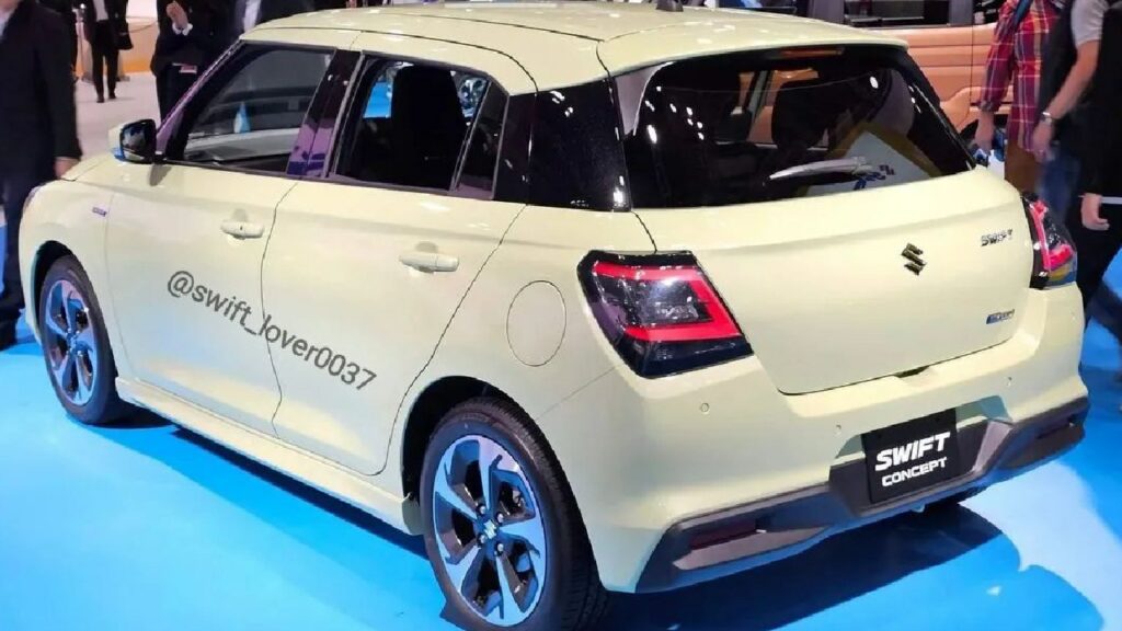 New-Gen Maruti Swift in White Colour