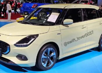 New-Gen Maruti Swift in White Colour