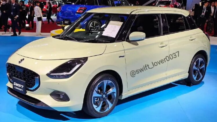 New gen Maruti Swift in White Colour