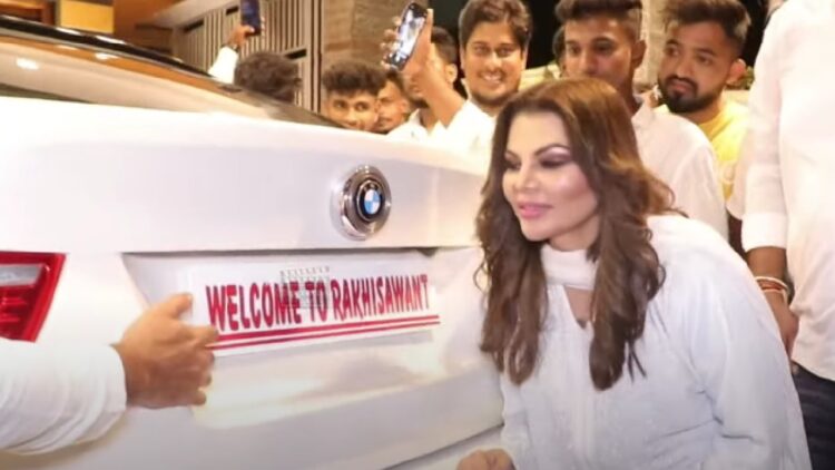 Rakhi Sawant Gets Bmw X6