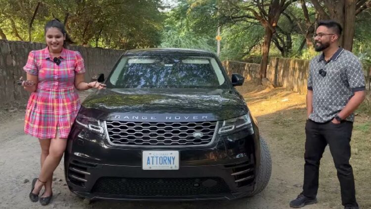 Range Rover Velar from Canada to India