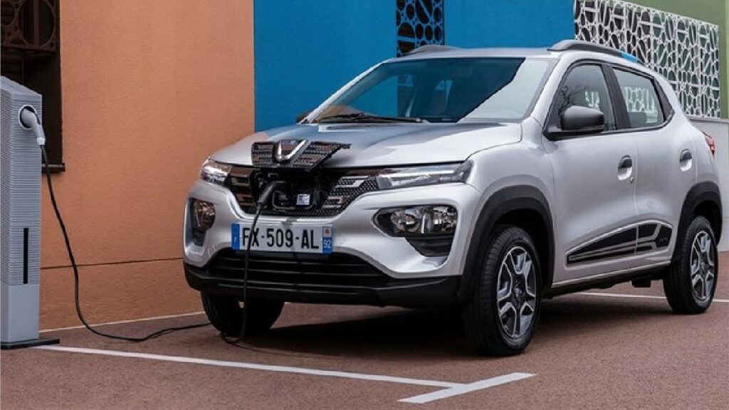 Renault Kwid EV Rendition
