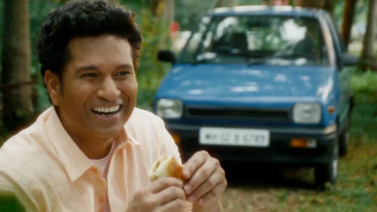 Sachin Tendulkar Spinny Maruti 800