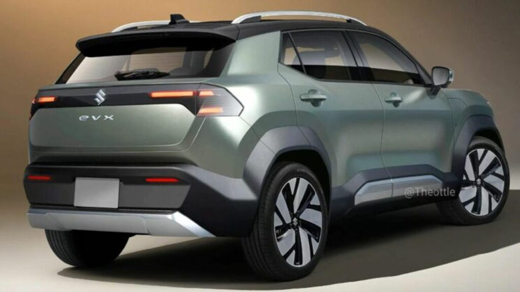 Production-Spec Maruti Suzuki eVX Electric SUV Render Surfaces Online