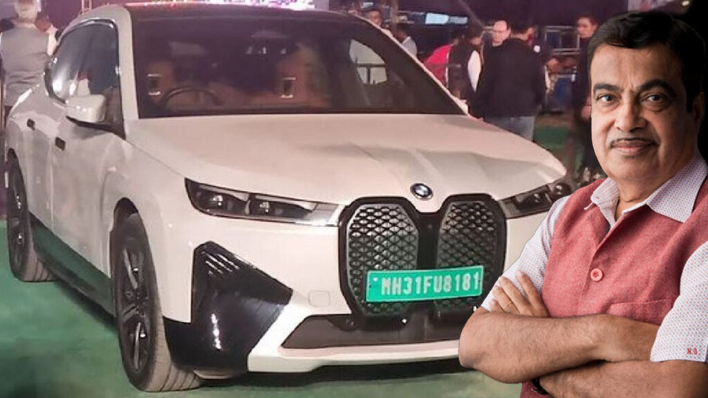 Nitin Gadkari - BMW iX