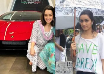 shraddha kapoor lamborghini huracan arey car shed