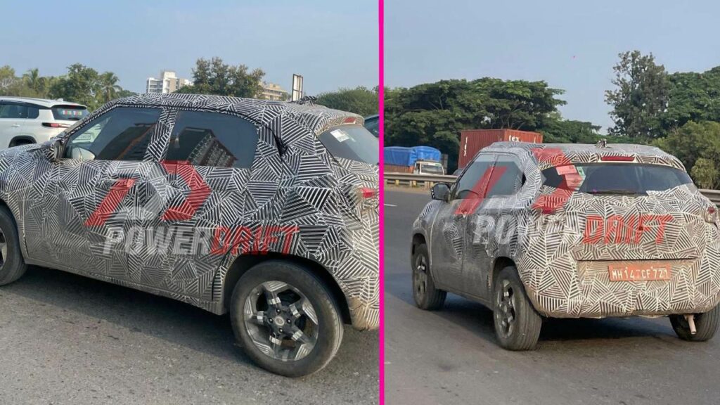 Tata Punch EV Test Mule