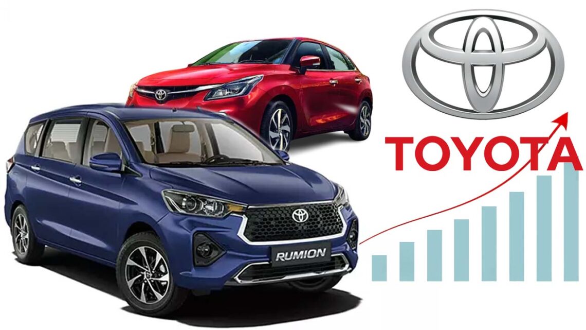 toyota rumion glanza sales growth