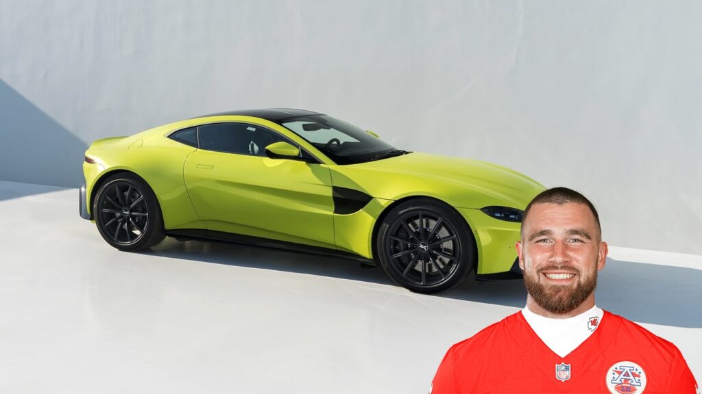 travis kelce aston martin vantage