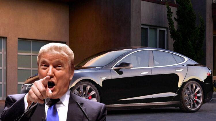 trump tesla