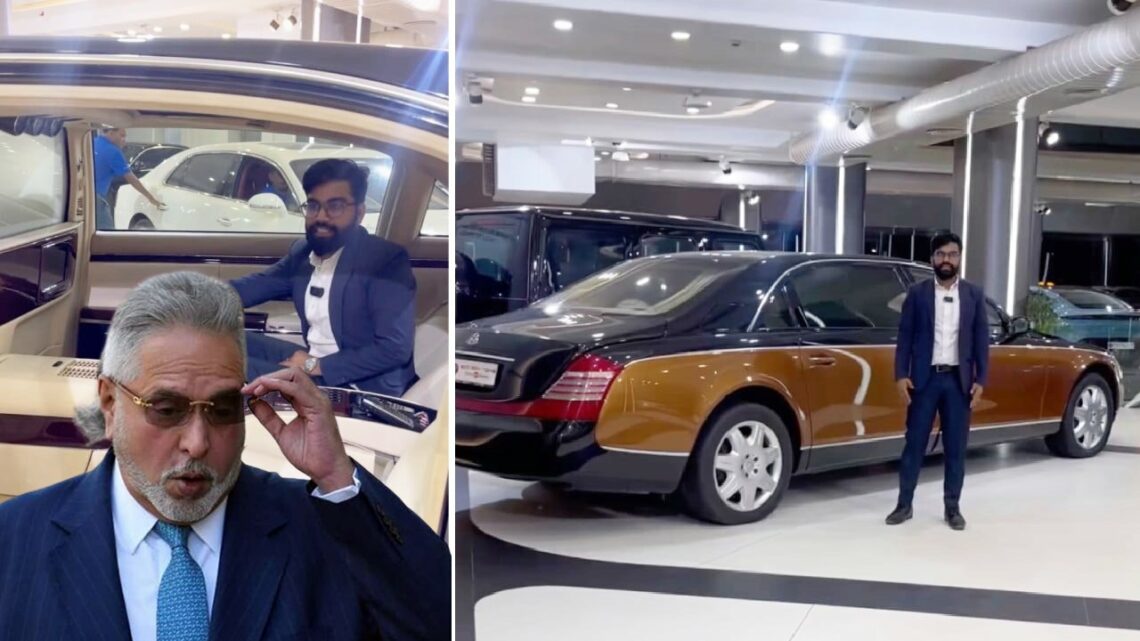 Maybach 62 of Vijay Mallya