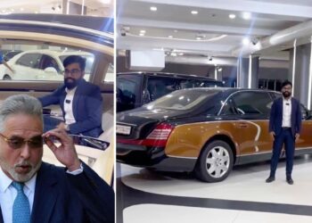 Maybach 62 of Vijay Mallya