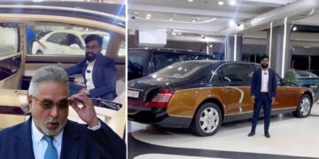 Maybach 62 of Vijay Mallya