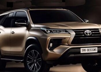 2024 toyota fortuner hybrid rendering