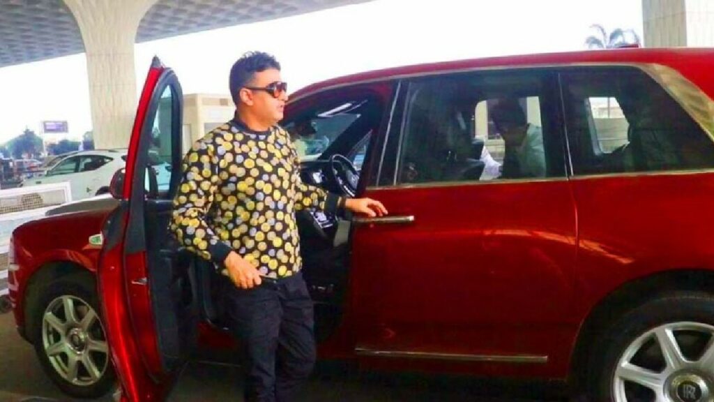 Bhushan Kumar with Rolls Royce Cullinan