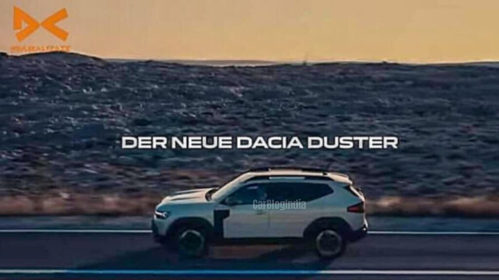 New Renault Duster Leaked Side Profile