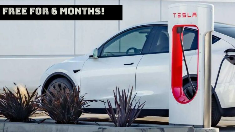 Tesla Model Y Supercharger Free 6 Months