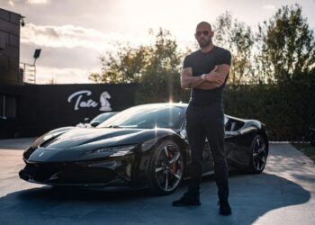 Andrew Tate Buys Ferrari SF90 Stradale