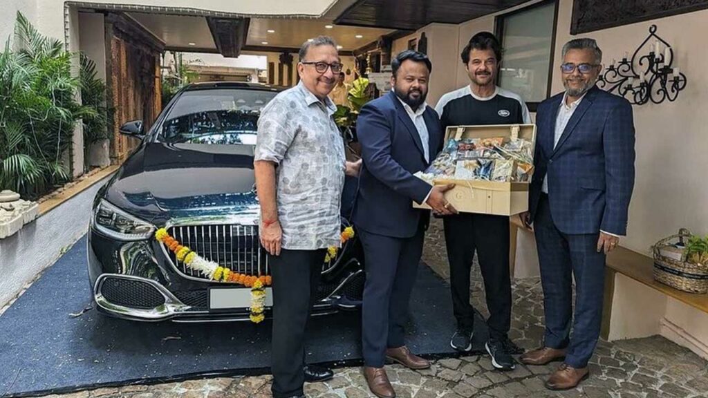 Anil Kapoor Mercedes Maybach S580 Delivery 