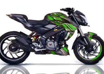 Bajaj Pulsar NS200 Digitally Rendered