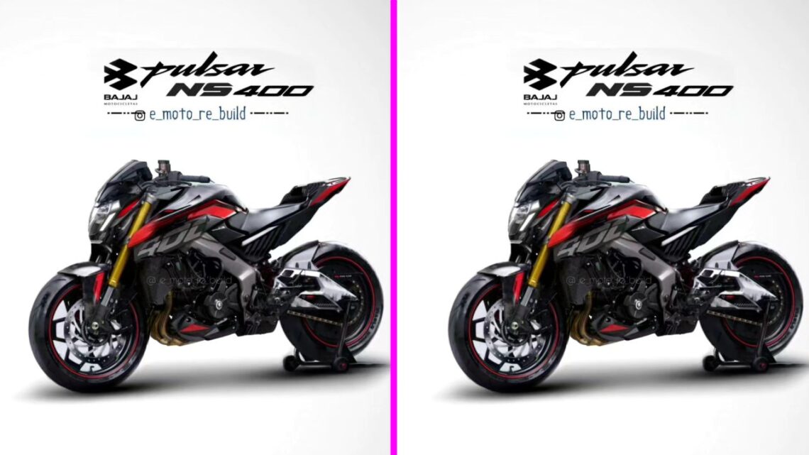 Bajaj Pulsar NS400 Digital Rendition