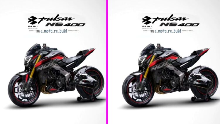 Bajaj Pulsar NS400 Digital Rendition