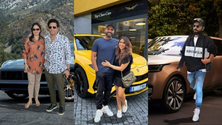 Cars of Top 5 Indian Batsmen of ICC World Cup
