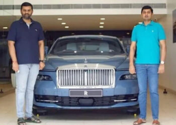 Chennai builder rolls royce spectre delivery chappal
