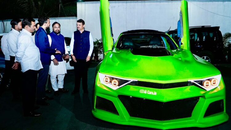 Devendra Fadnavis Hydrogen Car Farmer Son