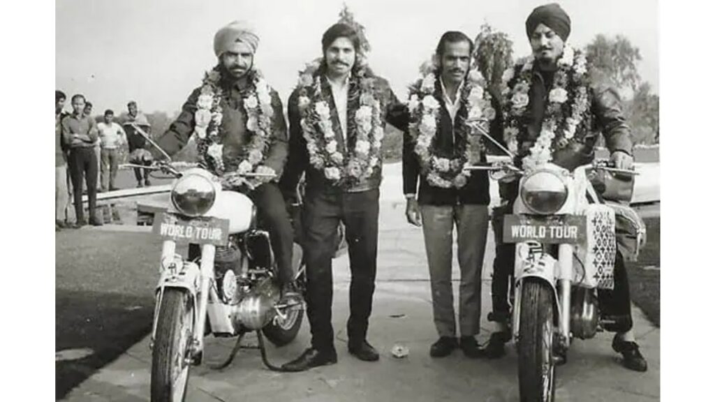 First Indians to Travel the World in 1972