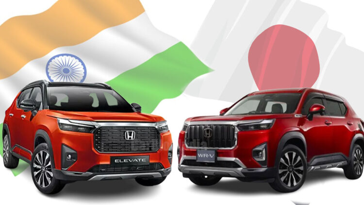 Honda Elevate India Wr v Japan