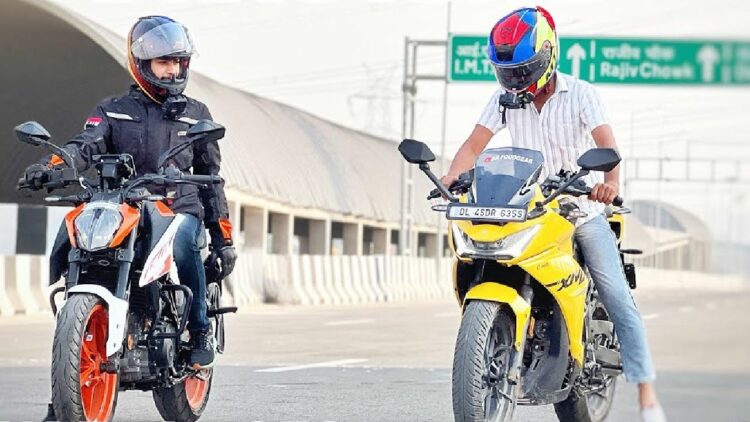 Hero Karizma Xmr 210 Vs Ktm Duke 250 Drag Race