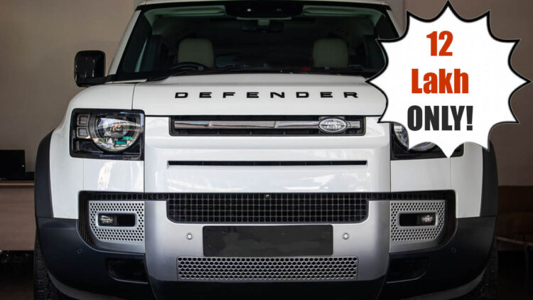 land rover defender 12 lakh