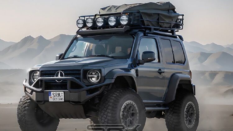 Mercedes benz Little G Wagon Digital Concept