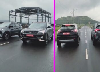 Mahindra XUV400 vs Tata Nexon EV Facelift Drag Race