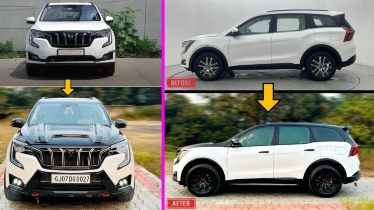 Mahindra XUV700 with Sports Kit