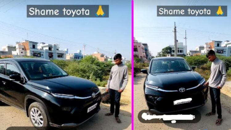 Man Pays Rs 1 Lakh Premium on Base Model of Toyota Urban Cruiser Hyryder